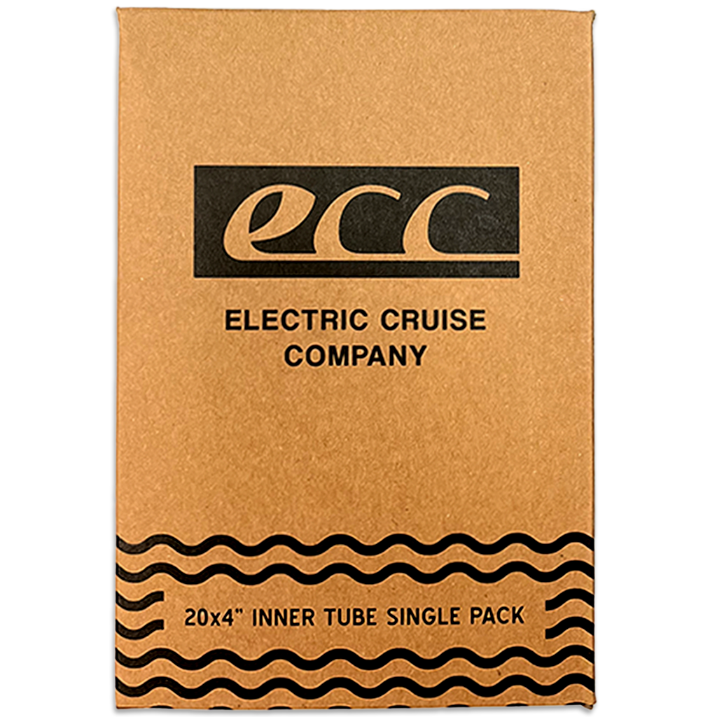 20x4 self sealing bike tube. 20x4 bike tubes. 20 x 4" bike tubes for fat tire bikes. 20 x 4" fat tire tubes. 20 x 4" self sealing bike tubes. best 20x4 self sealing tube. Electric Cruise Co 20 x 4" self sealing bike tube