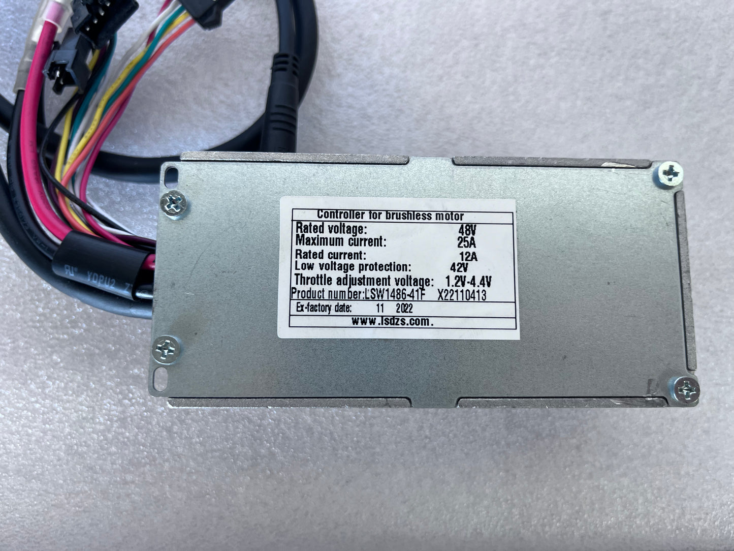48v 25A 750w Bafang Quick Connect Controller for LD606 Display