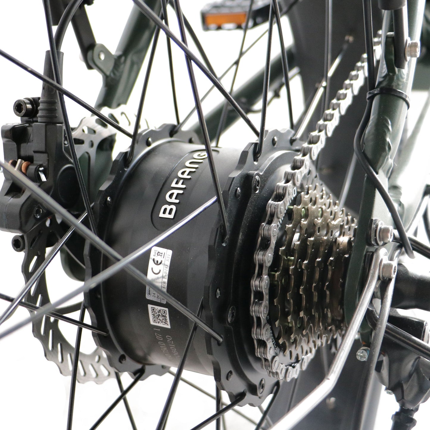 Step Over 24x3 - 52v 750W Beach Cruiser Electric Bike