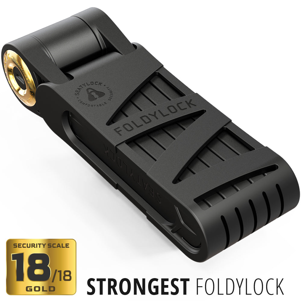 Compact Bicycle Lock - Foldylock Forever