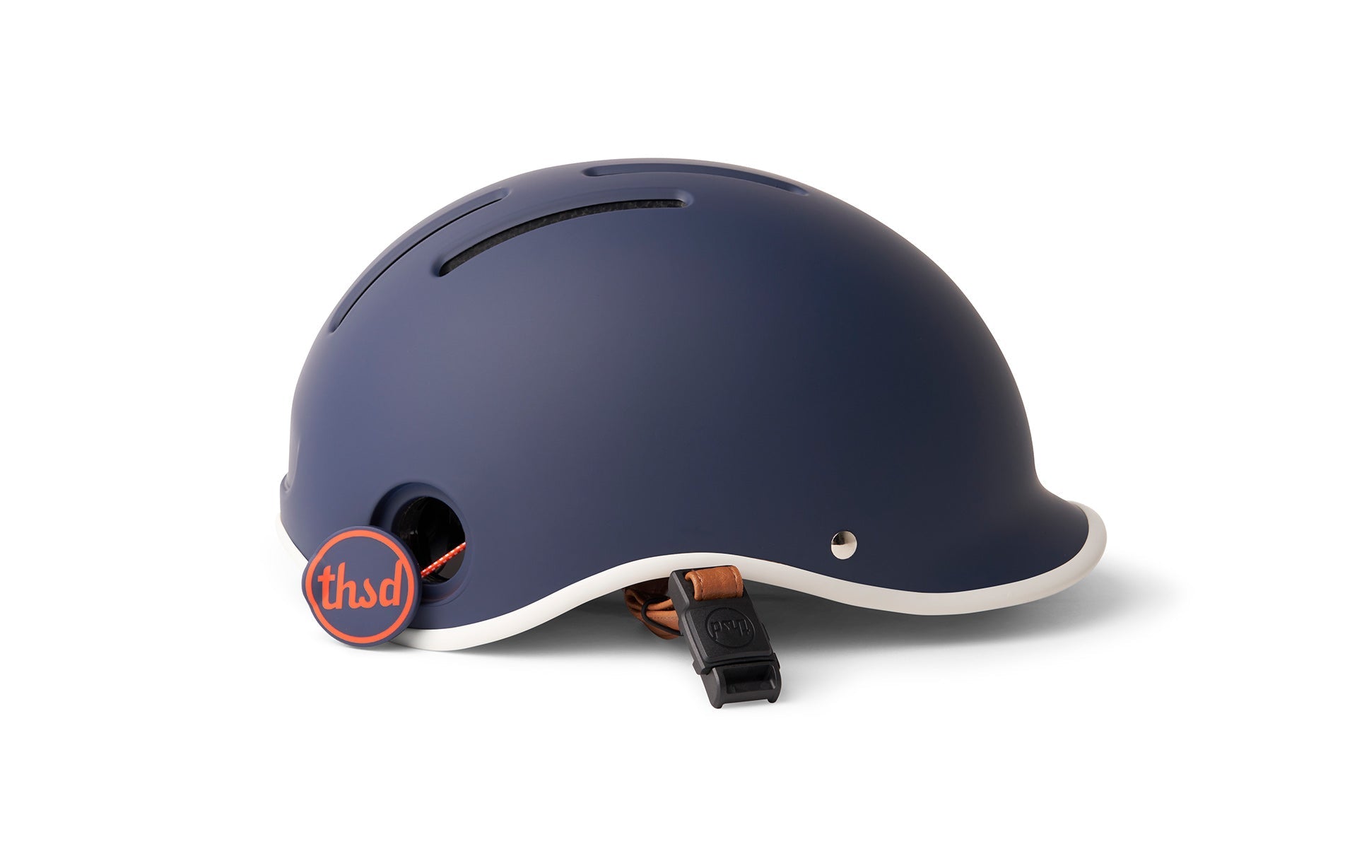 bike helmet with detachable brim navy blue Heritage 2.0 Bike & Skate Helmet