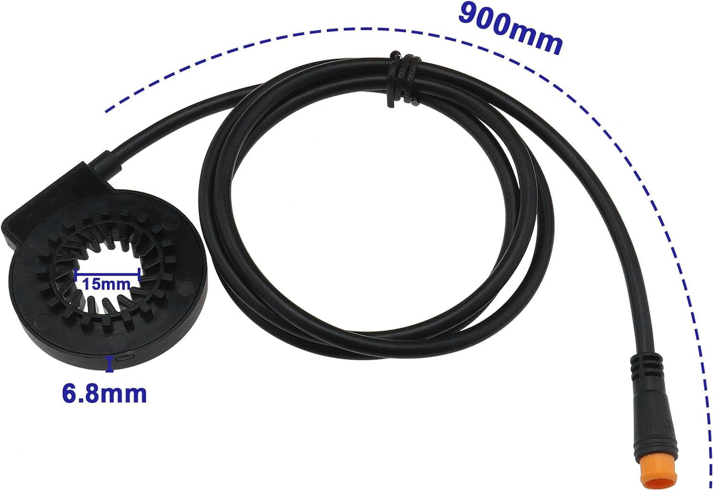 Pedal Assist Sensor - PAS Sensor - Cadence Sensor for Electric Bikes - 3 Pin Male