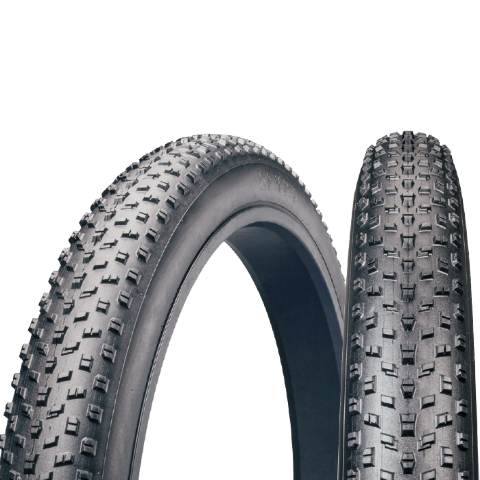 26"x4" Bicycle Fat Tire - 2 Pack - CHAOYANG Big Daddy (H-5176) - 2 Tires w/ 2 Self Sealing Tubes