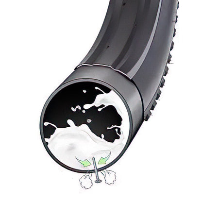 26x4 Fat Tire Self Sealing Bicycle Tube - Schrader Valve - Heavy Duty E-Bike Tube