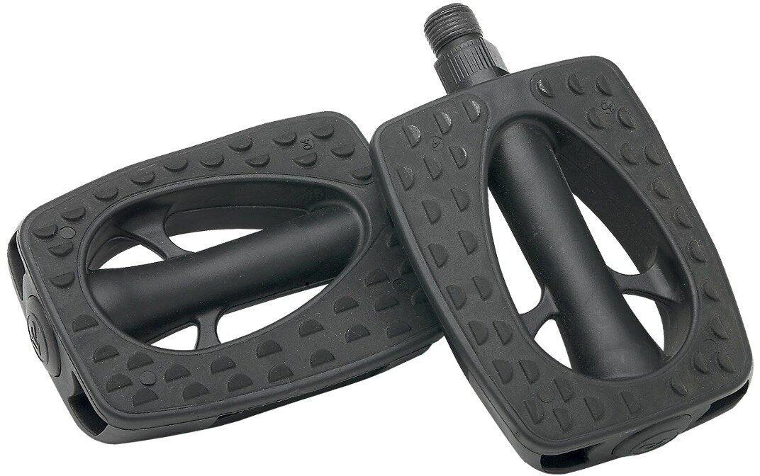 Rubberized Barefoot Riding Bike Pedals