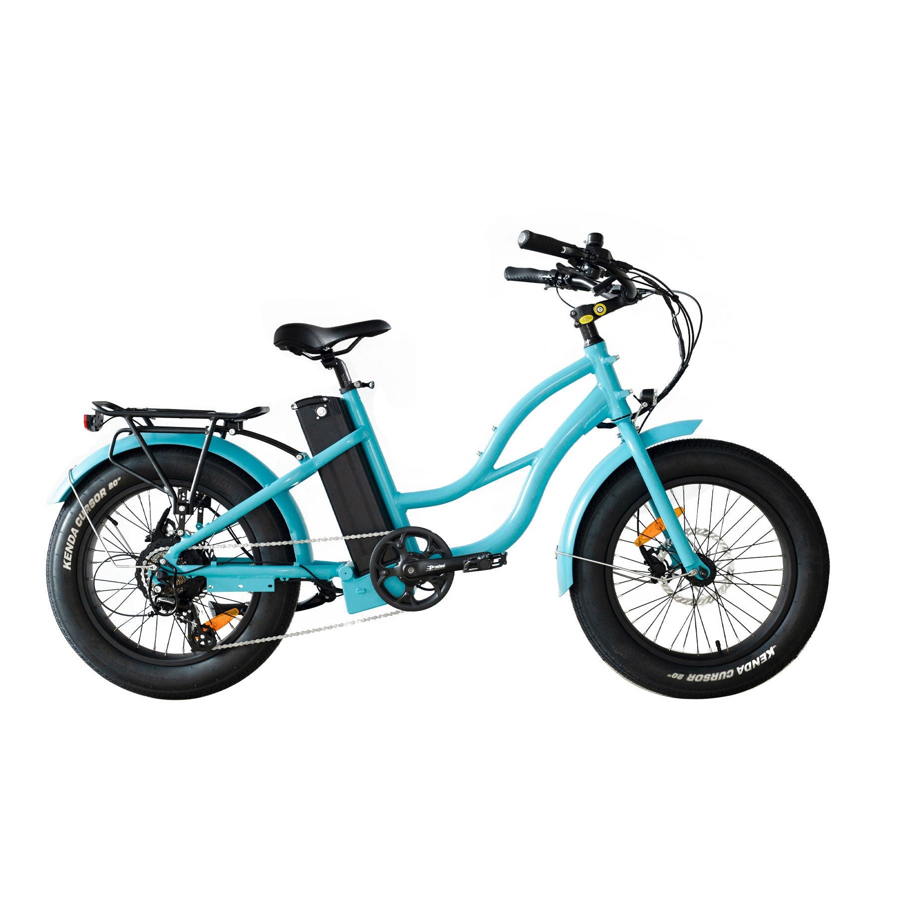 Step Thru Mini 20x4 52v Beach Cruiser Electric Bike